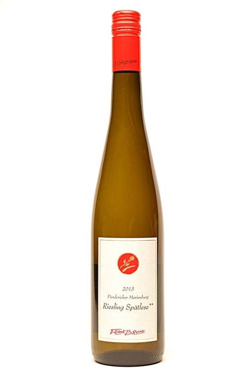 Bild von Riesling Spätlese** fruchtig Pündericher Marienburg, 2019 aus Deutschland im Weinkeller Berlin