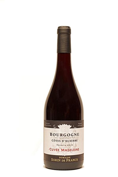 Bild von Pinot Noir Bourgogne AC "Cuvée Madeleine" Côtes d'Auxerre, 2015 aus Frankreich im Weinkeller Berlin