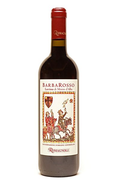 Bild von Lacrima di Morro d'Alba DOC "Barbarosso", 2019 aus Italien im Weinkeller Berlin