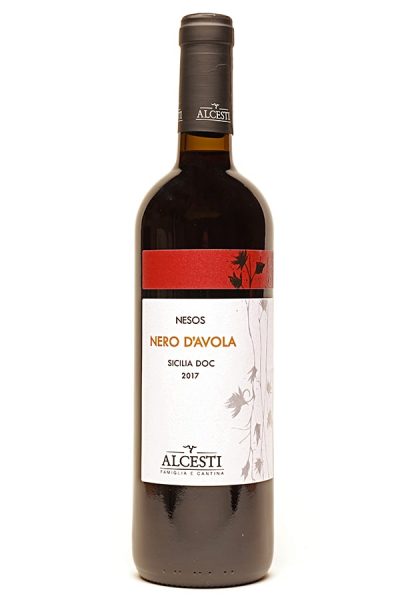 Bild von Nero d'Avola "Nesos" Sicilia DOC, 2018 aus Italien im Weinkeller Berlin
