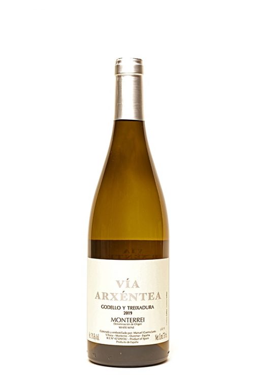 Bild von Treixadura y Godello "Vía Arxéntea" Monterrei DO, 2023 aus Spanien im Weinkeller Berlin