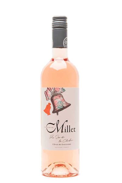 Bild von Domaine de Millet rosé Côtes de Gascogne IGP,  aus Frankreich im Weinkeller Berlin