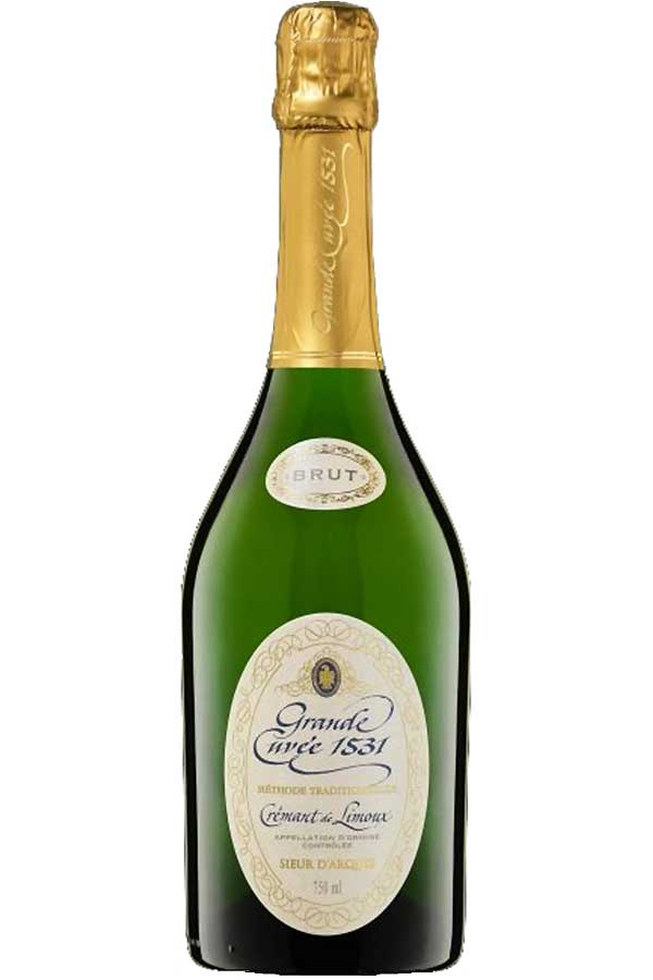Bild von Crémant de Limoux blanc brut Grande Cuvée 1531, Sieur d'Arques, aus Frankreich im Weinkeller Berlin