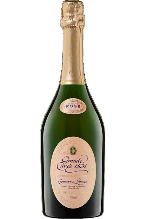 Bild von Crémant de Limoux rosé Grande Cuvée 1531, Sieur d'Arques,  aus Frankreich im Weinkeller Berlin