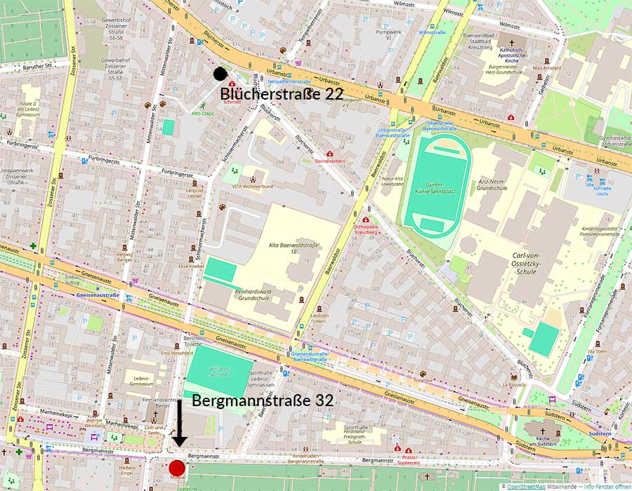 Wir zihen um -Bergmannstr 32